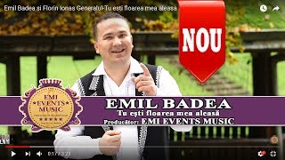 Emil Badea  Tu esti floarea mea aleasa Oficial Video [upl. by Devonna259]