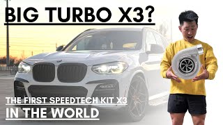 i installed a BIG TURBO on my BMW X3 B58 [upl. by Aseuqram]