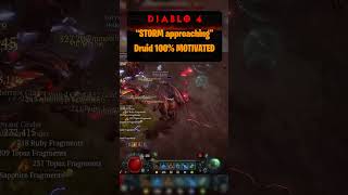 Diablo 4 Season 5 Druid Storm Approaching Build Preview  Build coming soonTM [upl. by Zolnay443]