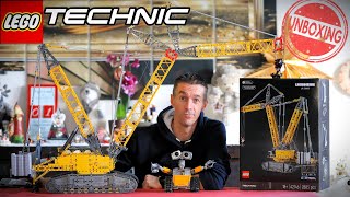 LEGO TECHNIC 42146 LIEBHERR LR 13000 Unboxing et plus si affinités  lego review crane [upl. by Alodee]