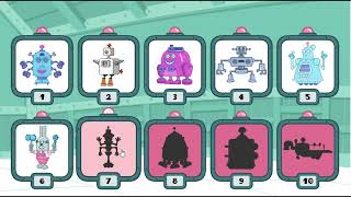 Lets Play Wow Wow Wubbzy Wubbzy Robots [upl. by Meerak]