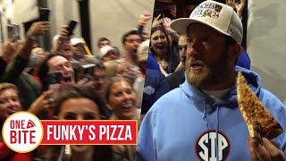 Barstool Pizza Review  Funkys Pizza Oxford MS [upl. by Ainadi]