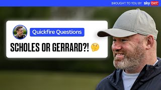 Wayne Rooney’s 53 Quickfire Questions [upl. by Heinrik62]