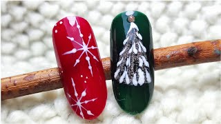 Christmas Nails Designs Ideas 2024  Winter Nail art Compilation 2024 [upl. by Doowyah]