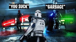 I DUELED A TEAM OF TOXIC PLAYERS IN BATTLEFRONT 2 AND I HUMILIATED THEM Battlefront 2 [upl. by Fishback]