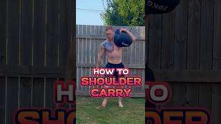 HOW TO Sandbag Shoulder Carry [upl. by Valente]