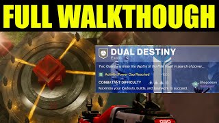 Destiny 2 Dual Destiny Mission Walkthrough Guide How to get exotic class item [upl. by Ruperta]