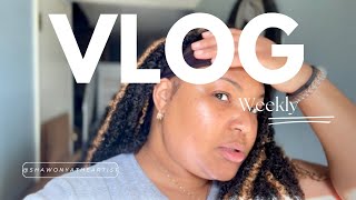 Weekly Vlog  New Hair  Shopping  Meal Prepping [upl. by Pansy]