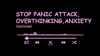 Stop Overthinking Anxiety Panic Attack [upl. by Mcculloch]