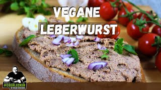 Vegane Leberwurst aus Bohnen und Tofu [upl. by Haleemak]