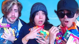 PROBANDO DULCES MEXICANOS CON ROIER Y CELLBIT [upl. by Eiclehc297]