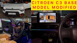 Citroen c3 base model modified [upl. by Simonetta]