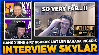 INTERVIEW KING SKYLAR SETELAH KALAHKAN FNATIC ONIC PH  REACTION INTERVIEW SKYLAR RRQ VS FNOP❗ [upl. by Beltran360]