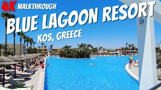 Blue Lagoon Resort Full Walkthrough  Kos Greece [upl. by Barby]