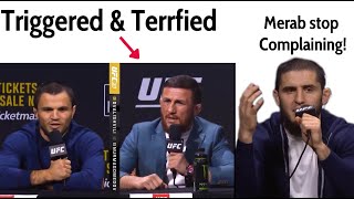 Merab Is MENTALLY DESTROYED  UFC 311 Press Conference Reaction [upl. by Sharos936]