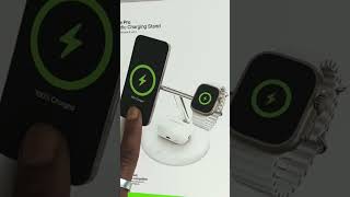 Unboxing Belkin boostCharge pro 3in1 magnetic charging stand 2024 smartphone belkin unboxingv [upl. by Gerardo212]