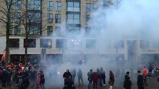 Vuurwerk op de Dam Chinees Nieuwjaar 2022 Jaar van de Tijger 01 [upl. by Edeline948]