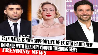 Zayn Malik Is Now Supportive Of Ex Gigi Hadid New Romance With Bradley Cooper Trending News [upl. by Tarsus]