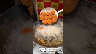 Paneer Kurkure Momos Rs 190 Only😍  Indian Street Food shortsfeed shorts streetfood trending [upl. by Eran]