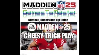 Madden 25 Glitches Cheats and Tips  Dual Screen Trick Play [upl. by Verger]