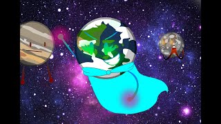 SPEEDPAINT Object Cosmos Earth as Superhero [upl. by Hepsibah311]