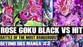 Beyond Dragon Ball Super Super Saiyan Rose Goku Black Vs Hit Ensues A Dangerous Tactic Applied [upl. by Crifasi]