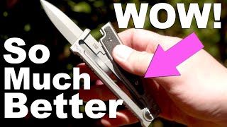 Reate Exo M review The greatest Gravity Knife got even greater [upl. by Suirtemid]