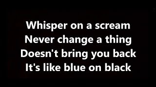 five finger death punch  blue on black lyrics [upl. by Hymie]