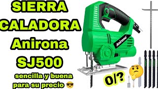 SIERRA CALADORA ANIRONA JS500 herramientas nuevo parati carpinteria parati for you viralvideo [upl. by Arayc]