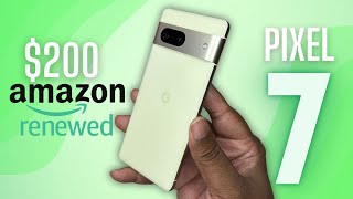 I Bought a Google Pixel 7 From Amazon Renewed  The Condition Shocked ME Unboxing [upl. by Ymiaj580]