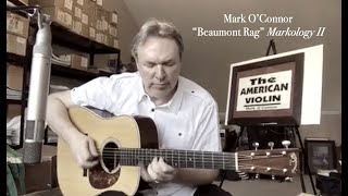 Beaumont Rag  Mark OConnor Guitar  Markology II [upl. by Cicenia]