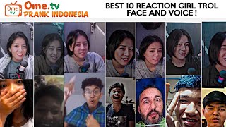 BEST 10 REACTION PRANK JADI CEWEK ft ArineeChan  OMETV Indonesia [upl. by Clercq]