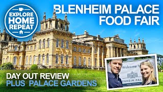 Blenheim Palace Food Fair amp Exploring the Gardens  Day Out Review  UK Travel Vlog [upl. by Odom]