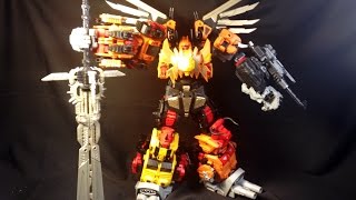 Mastermind Creations Feral Rex Transformers 3rd Party Predaking [upl. by Nananne]