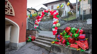 Concorso presepi nellantico borgo alla fontana 2024  Cusino CO [upl. by Aicert]