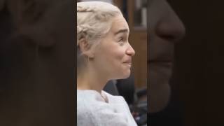 Emilia Clarke Puts on Daenerys’s Wig For The Last Time 😩🥺😭 emiliaclarke [upl. by Rubi]