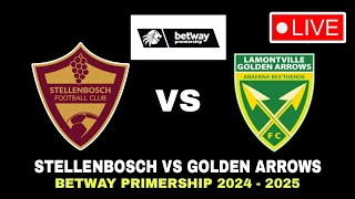 PREDICTIONS STELLENBOSCH VS GOLDEN ARROWS  BETWAY PRIMERSHIP 2024 [upl. by Alistair]