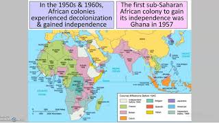 World History Lecture Decolonization amp The Cold War in Africa [upl. by Battiste]