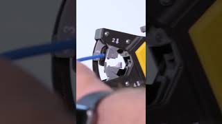 JOKARI QUADRO Plus Cutting Stripping Twisting amp Crimping with one tool [upl. by Hillier988]