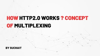 How http 2 works  TCP Connection Multiplexing  Why it is faster than http 10 [upl. by Nerehs]