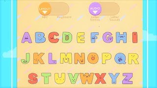 Talk to Me Alphabet  Letter Names and Letter Sounds [upl. by Ahael]