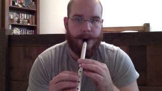 Merrily We Roll Along  Tin Whistle [upl. by Annaerdna]