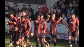 Match highlights  Kettering Town 21 AFC Sudbury 19102024 [upl. by Zackariah]