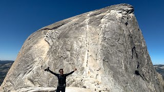 Hiking Half Dome at Yosemite National Park  Full Hike [upl. by Voltz]