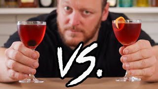 Left Hand vs Boulevardier cocktail recipe [upl. by Esimehc]