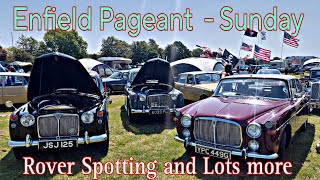 Enfield Pageant 2023  Sunday  Rover Spotting and American Cars [upl. by Nodarse759]