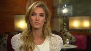 Delta Goodrem  Exclusive ACA Interview [upl. by Yeblehs]