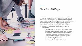 Your first 90 days [upl. by Jesselyn794]