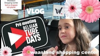 VLOG meet amp greet Waasland Shopping Center [upl. by Enier]