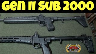 Gen 2  KelTec Sub 2000 Shooting Review [upl. by Yeliac]